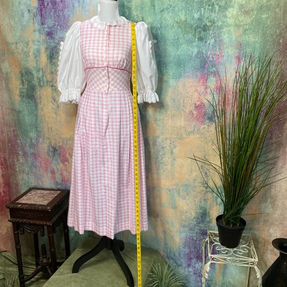 📌Original traditional high-quality Austrian Dirndl with Blouse and Apron - Picture 13 of 16